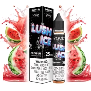 سالت نیکوتین ویگاد هندوانه یخ VGOD Salt nic Lush ice watermelon
