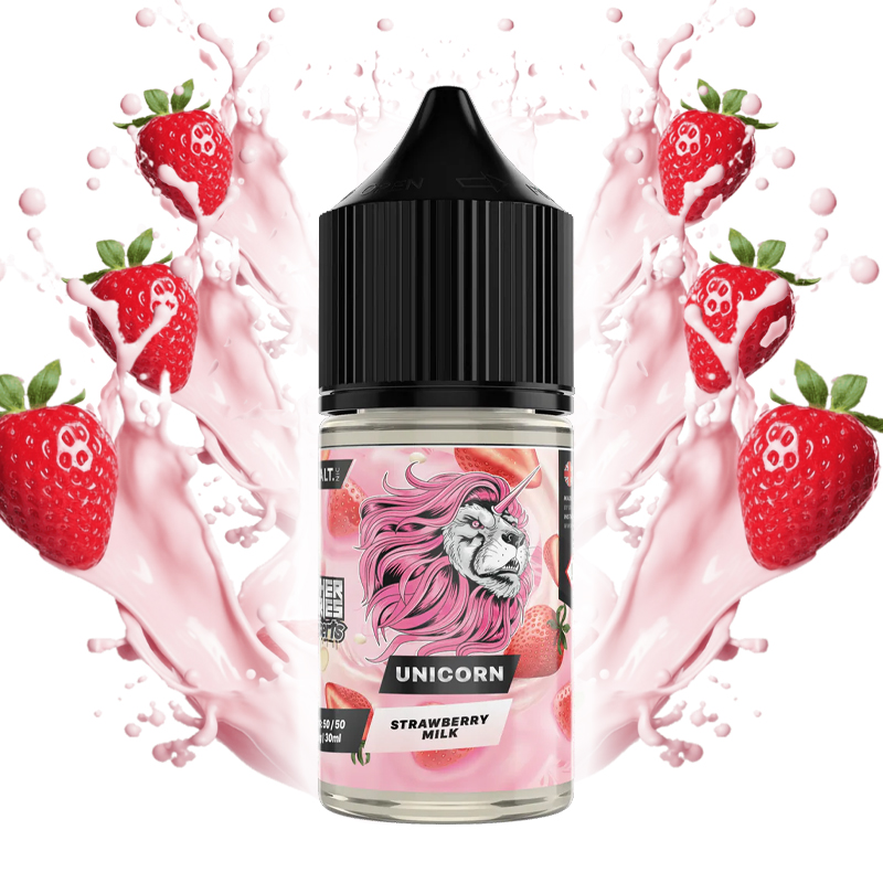 سالت دکتر ویپز شیر توت فرنگی DR.VAPES UNICORN STARWBERRY MILK (30ml)