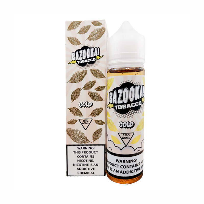 جویس بازوکا تنباکو وانیل کارامل Bazooka Tobacco Gold (60ml)