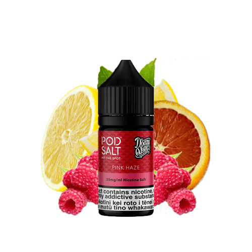 سالت نیکوتین پاد سالت لیمو تمشک  Pod Salt Pink Haze 30ml