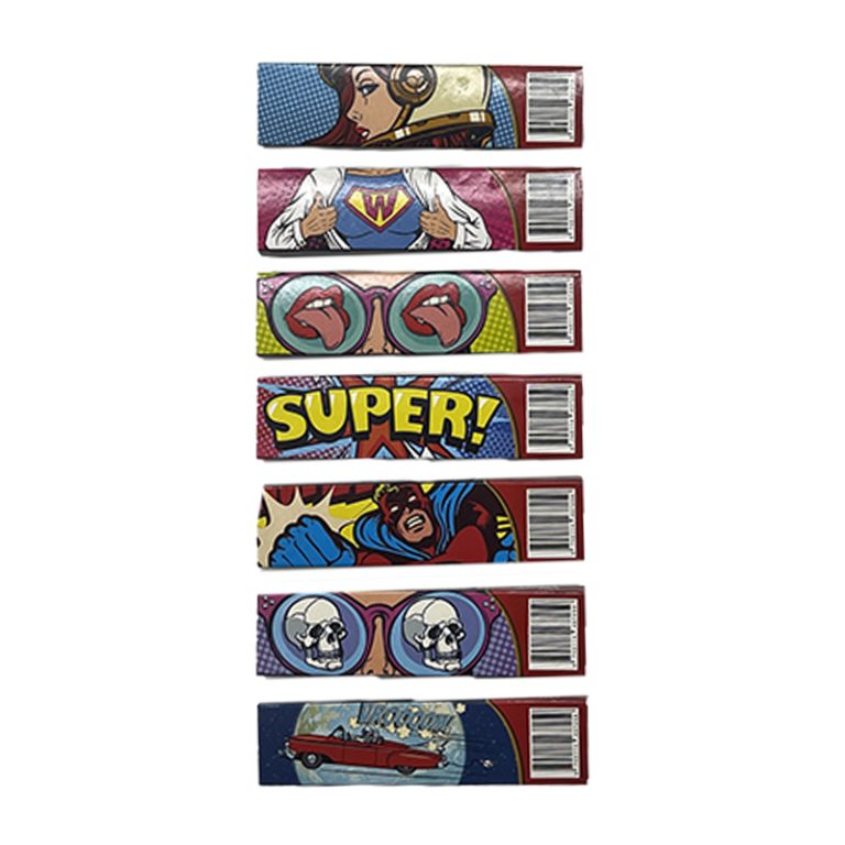 کاغذ سیگار بلند گیاهی با فیله Monkey King Unbleached Paper
