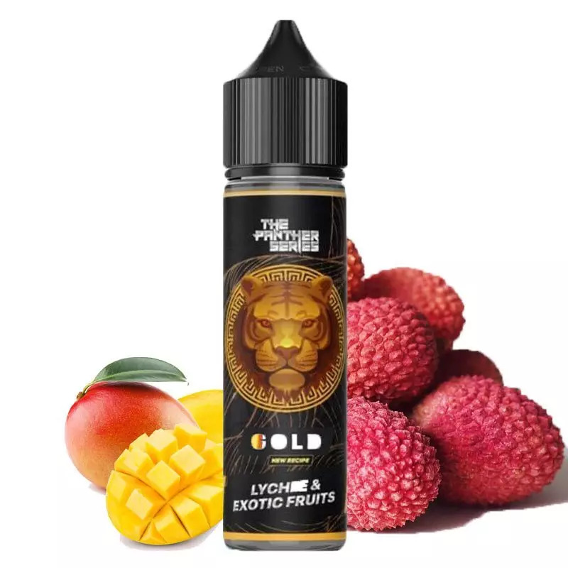 جویس دکتر ویپز لیچی انبه گوآوا Dr Vape panther gold 60ml