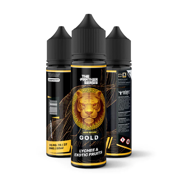 جویس دکتر ویپز لیچی انبه گوآوا Dr Vape panther gold 60ml