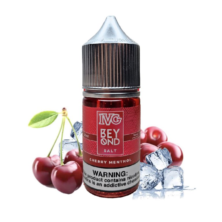 سالت نیکوتین آی وی جی آلبالو نعنا IVG cherry menthol (30ml)