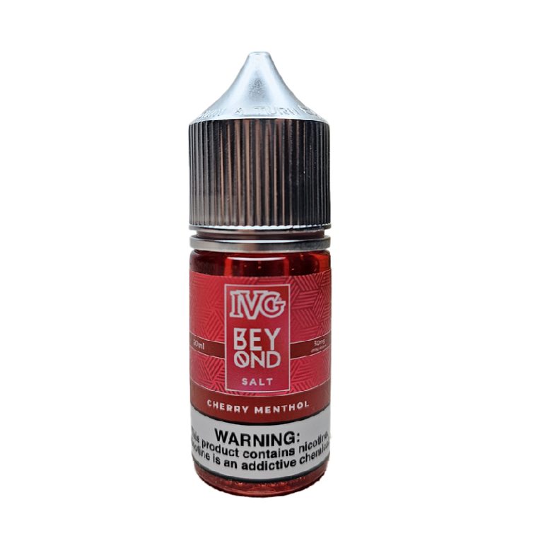 سالت نیکوتین آی وی جی آلبالو نعنا IVG cherry menthol (30ml)