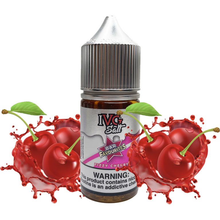 سالت نیکوتین آی وی جی آلبالویی خنک IVG fizzy cherry (30ml)