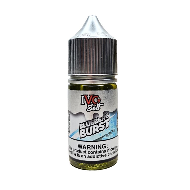 سالت نیکوتین آی وی جی بلوبری توت فرنگی تمشک خنک IVG Blueberg burst (30ml)