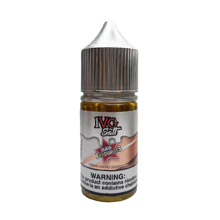 سالت نیکوتین آی وی جی هلو تمشک IVG White Peach Raspberry (30ml)