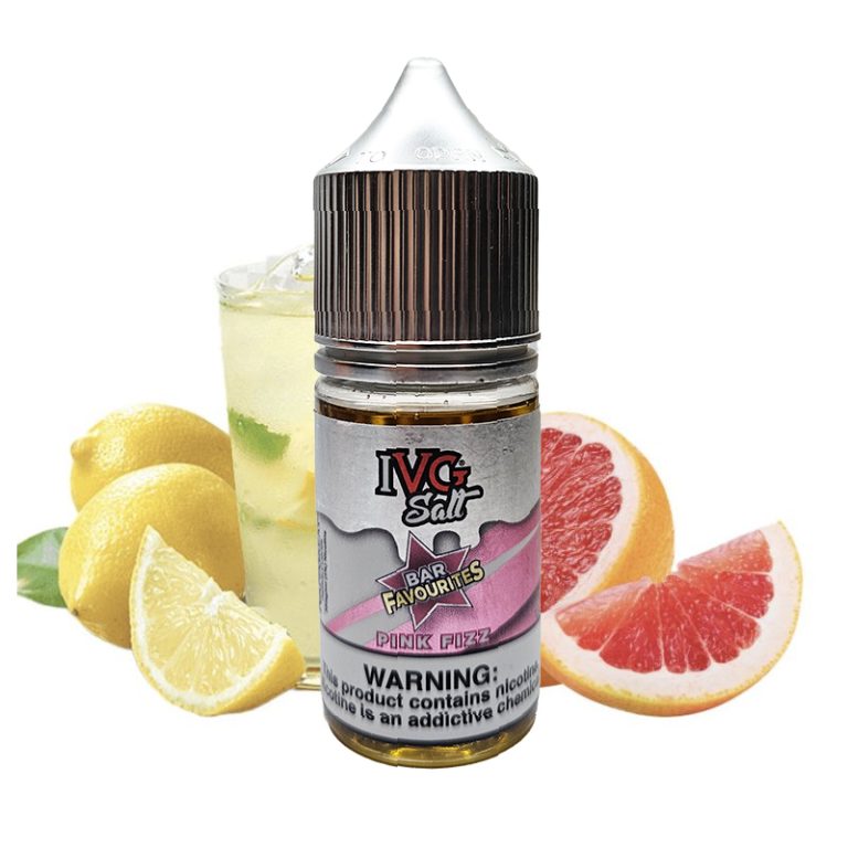 سالت نیکوتین آی وی جی گرپ فروت لیموناد خنک IVG Pink Fizz (30ml)