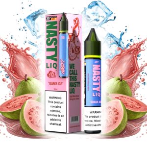 سالت نیکوتین نستی گواوا یخ Nasty Liq Guava Ice Salt Nic (30ml)