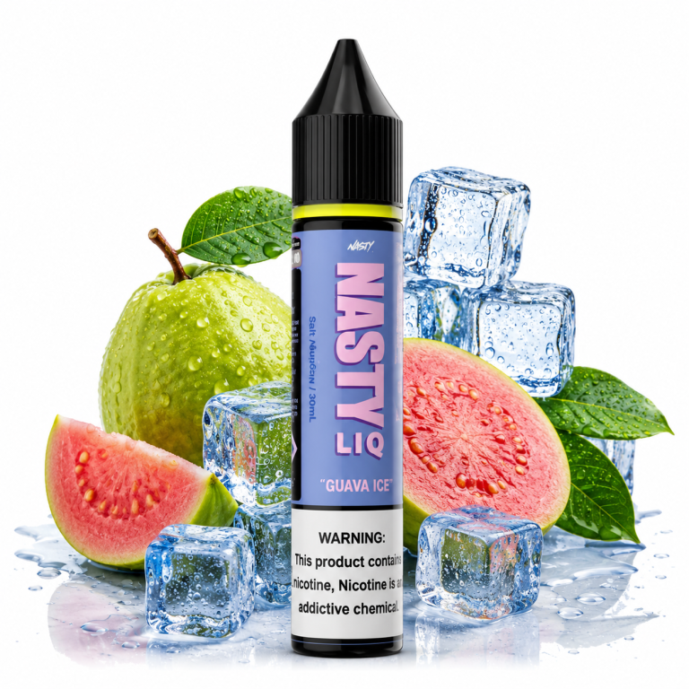 سالت نیکوتین نستی گواوا یخ Nasty Liq Guava Ice Salt Nic (30ml)