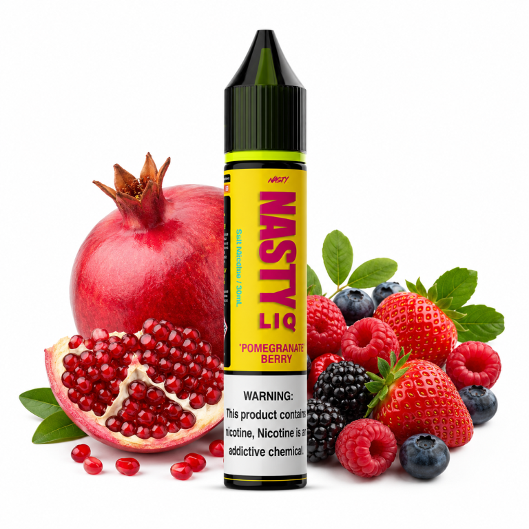 سالت نستی انار و ترکیب توت Nasty Liq Pomegranate Berry 30ML