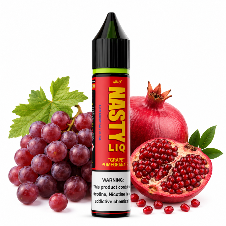 سالت نیکوتین نستی انگور انار Nasty Grape Pomegranate Salt Nic (30ml)