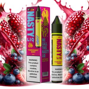 سالت نستی انار و ترکیب توت Nasty Liq Pomegranate Berry 30ML