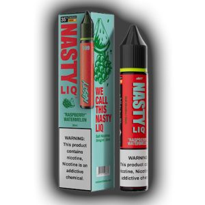 سالت نیکوتین نستی تمشک هندوانه Nasty Liq Raspberry Watermelon Salt Nic (30ml)
