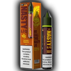 سالت تنباکو خامه نستی Nasty Liq Creamy Tobacco 30ML