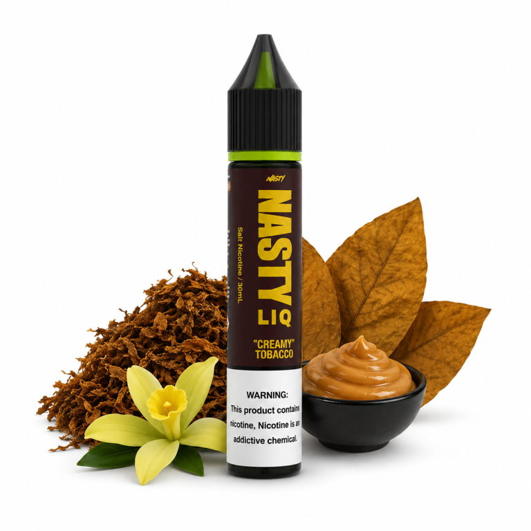 سالت تنباکو خامه نستی Nasty Liq Creamy Tobacco 30ML