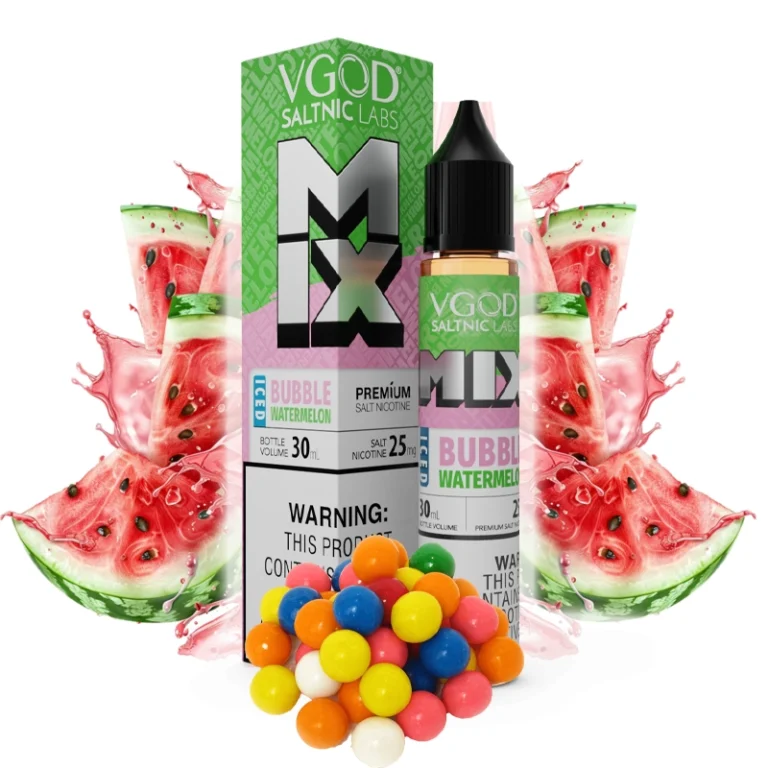 سالت هندوانه آدامس یخی ویگاد VGOD Iced Bubble Watermelon 30ML