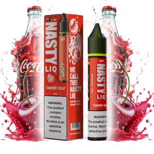 سالت نوشابه آلبالویی نستی Nasty Liq Cherry Cola 35MG