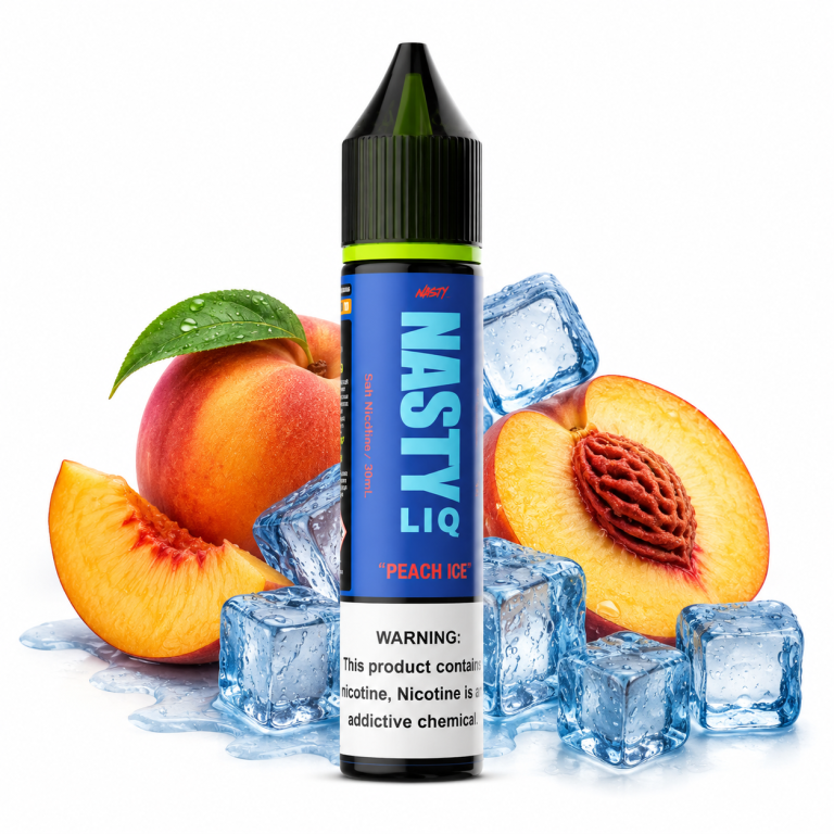 سالت هلو یخ نستی Nasty Liq Peach Ice 35MG