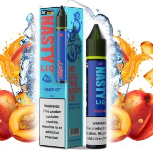 سالت هلو یخ نستی Nasty Liq Peach Ice 35MG