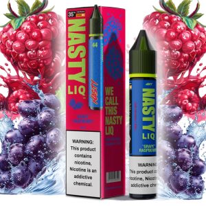 سالت نیکوتین انگور تمشک نستی Nasty Liq Grape Raspberry 30m
