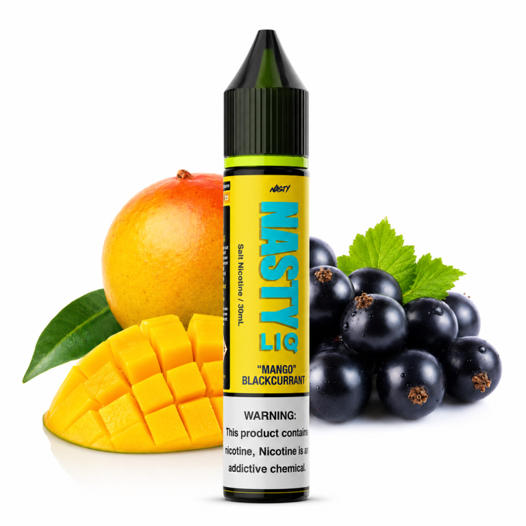 سالت نیکوتین انبه انگور فرنگی نستی Nasty Liq Mango Blackcurrant 30ml