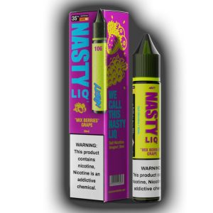 سالت نستی میکس توت ها و انگور Nasty Liq Mix Berries Grape 30ML