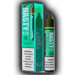 سالت نیکوتین نعنا خنک نستی Nasty Liq Spearmint Salt Nicotine 30ml