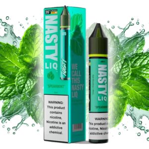 سالت نیکوتین نعنا خنک نستی Nasty Liq Spearmint Salt Nicotine 30ml