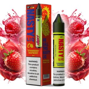 سالت نستی تمشک توت فرنگی Nasty Liq Strawberry Raspberry 30ml