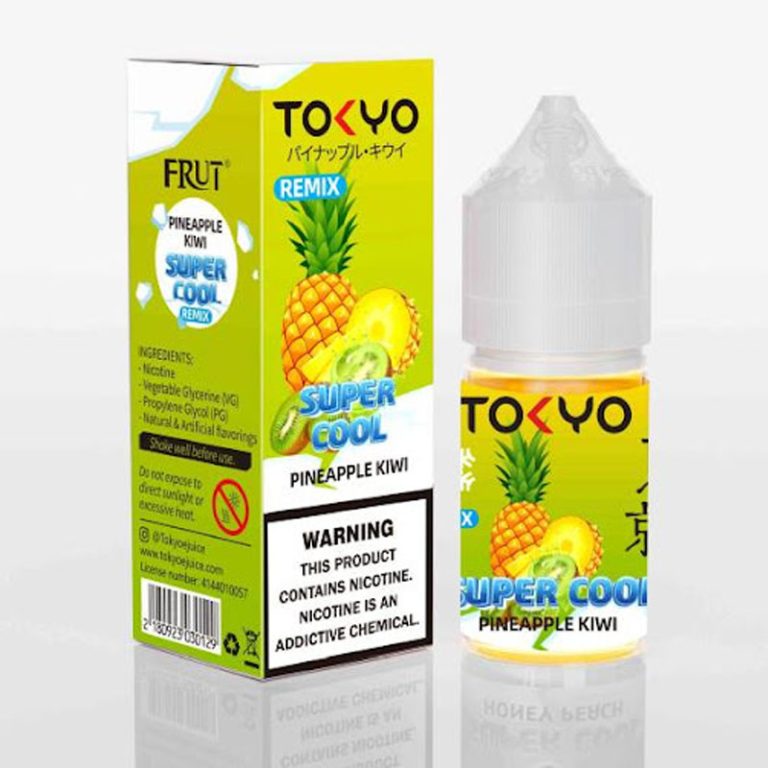 سالت توکیو آناناس کیوی یخ Tokyo Iced Pineapple Kiwi 30ml