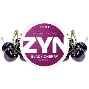 نیکوتین خوراکی آلبالو سیاه ZYN Black cherry Nicotine Pouches