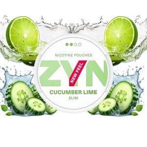 نیکوتین خوراکی خیار لیمو اسلیم ZYN Cucumber Lime Slim Nicotine Pouches