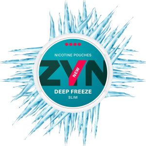 نیکوتین خوراکی خنک یخی اسلیم ZYN Deep Freeze Slim Nicotine Pouches