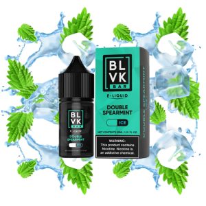سالت آدامس نعنا یخی بی ال وی کی BLVK Double Spearmint Ice 30ml
