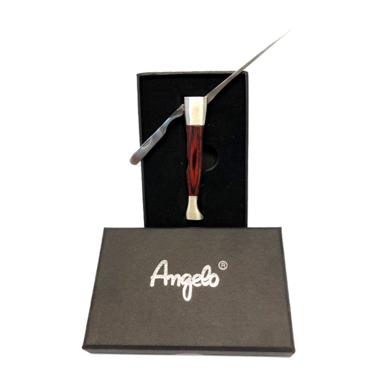 تمپر پیپ دسته چوبی آنجلو Angelo Wooden handle pipe tamper
