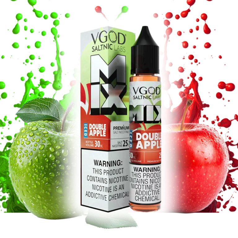 سالت ویگاد دوسیب یخ VGOD Double Apple Iced Salt Nic