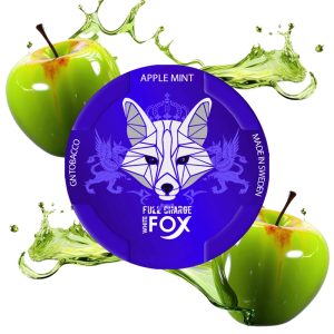 نیکوتین خوراکی روباه سیب و نعنا Fox Apple Mint Nicotine Pouches