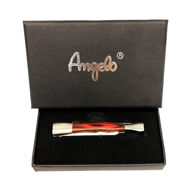 تمپر پیپ دسته چوبی آنجلو Angelo Wooden handle pipe tamper