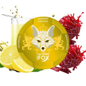 نیکوتین خوراکی روباه تمشک و لیموناد Fox Raspberry Lemonade Nicotine Pouches