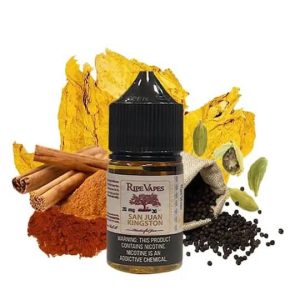 سالت تنباکو جزایر کارائیب و ادویه های گرم Salt Ripe Vapes San Juan Kingston