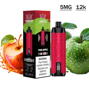 پاد 12000 کام الفاخر دوسیب Al Fakher Two Apple 12000 Disposable pod