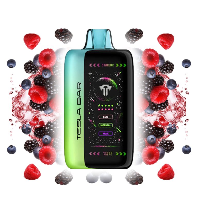پاد یکبارمصرف تسلا بار40000 پاف Tesla Bar 40k Disposable Pod