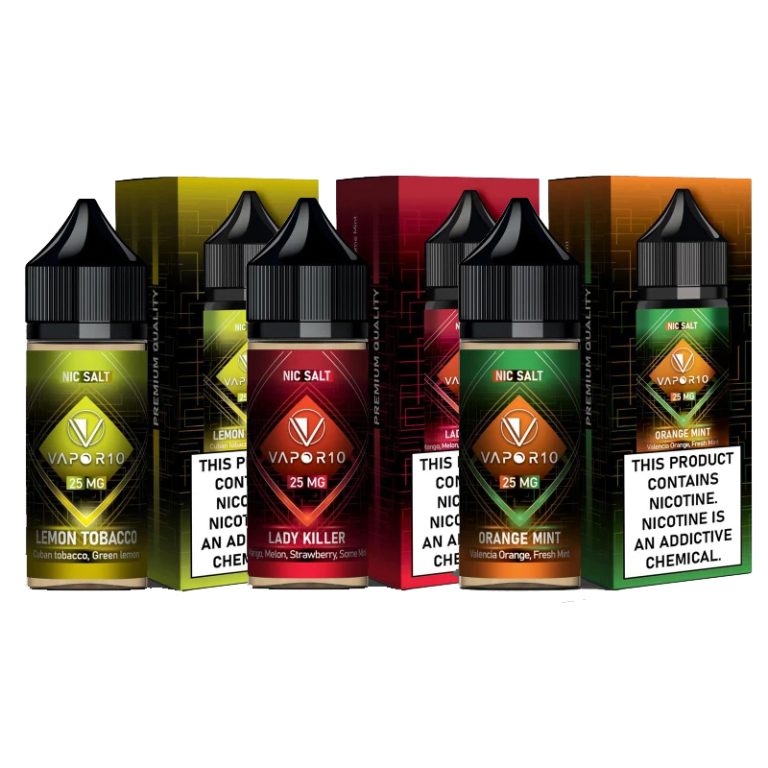 سالت نیکوتین ویپرتن Vapor10 salt nic
