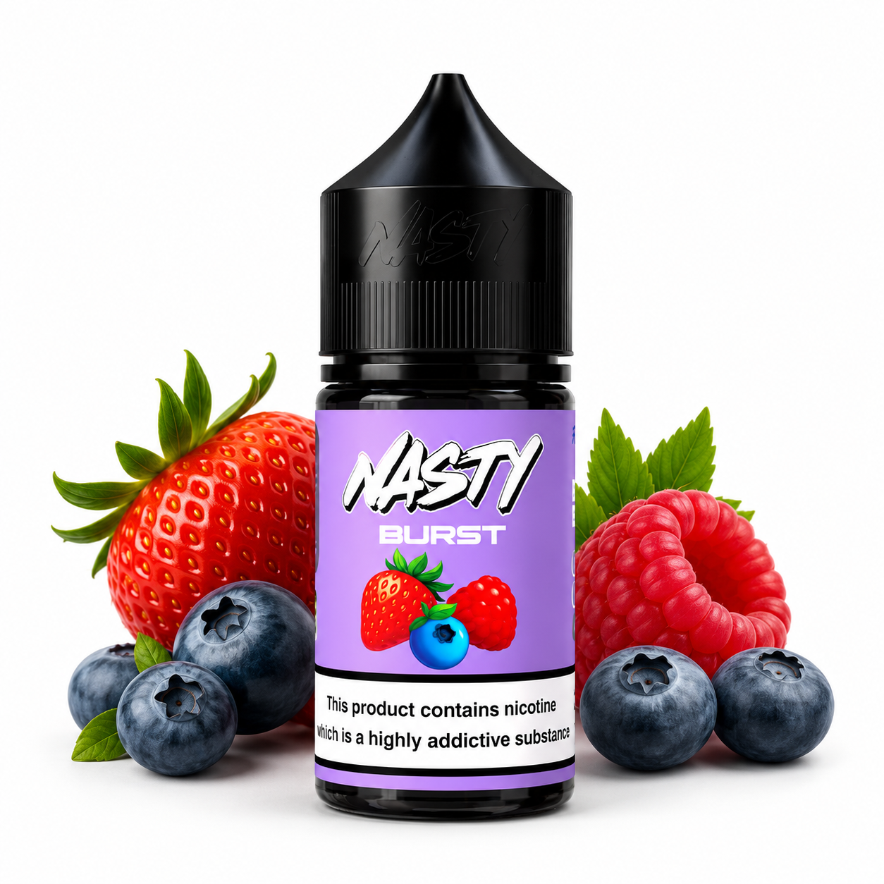 سالت نستی میکس بری ها Nasty 30ml berry bomb
