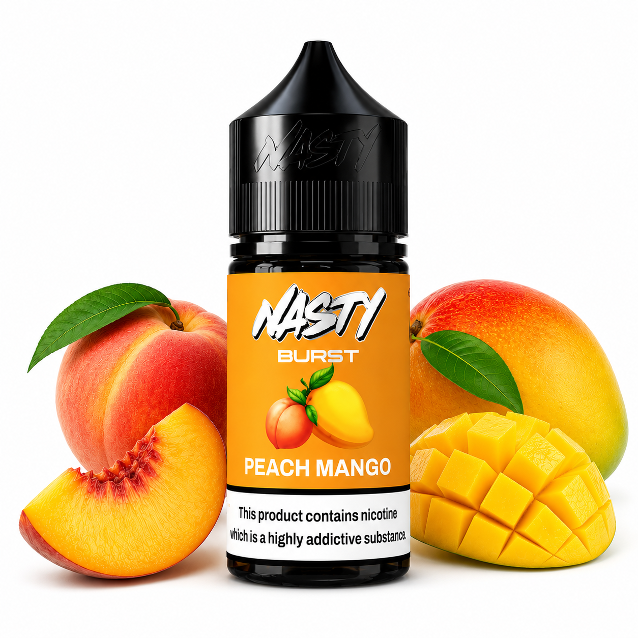 سالت نستی هلو انبه Nasty 30ml peach mango