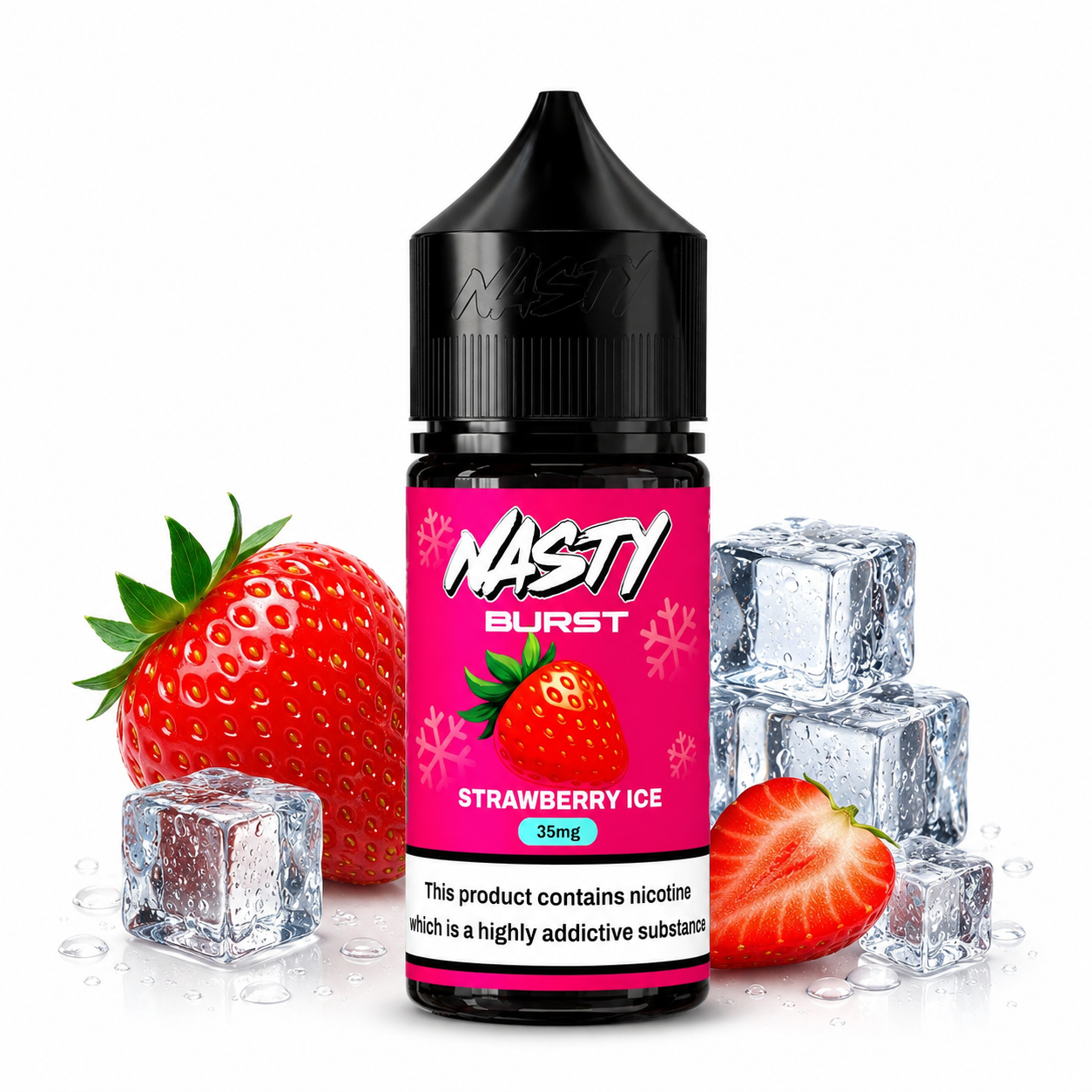 سالت نستی توت فرنگی یخ Nasty 30ml strawberry ice