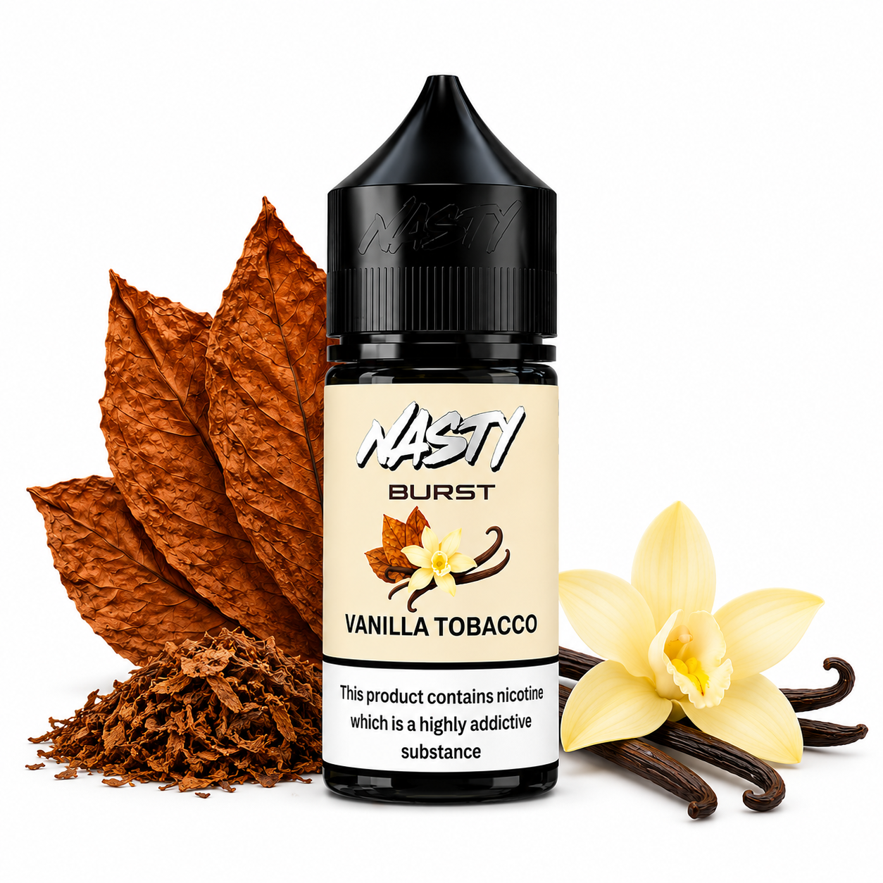 سالت نستی تنباکو وانیل Nasty 30ml Vanilla tobacco