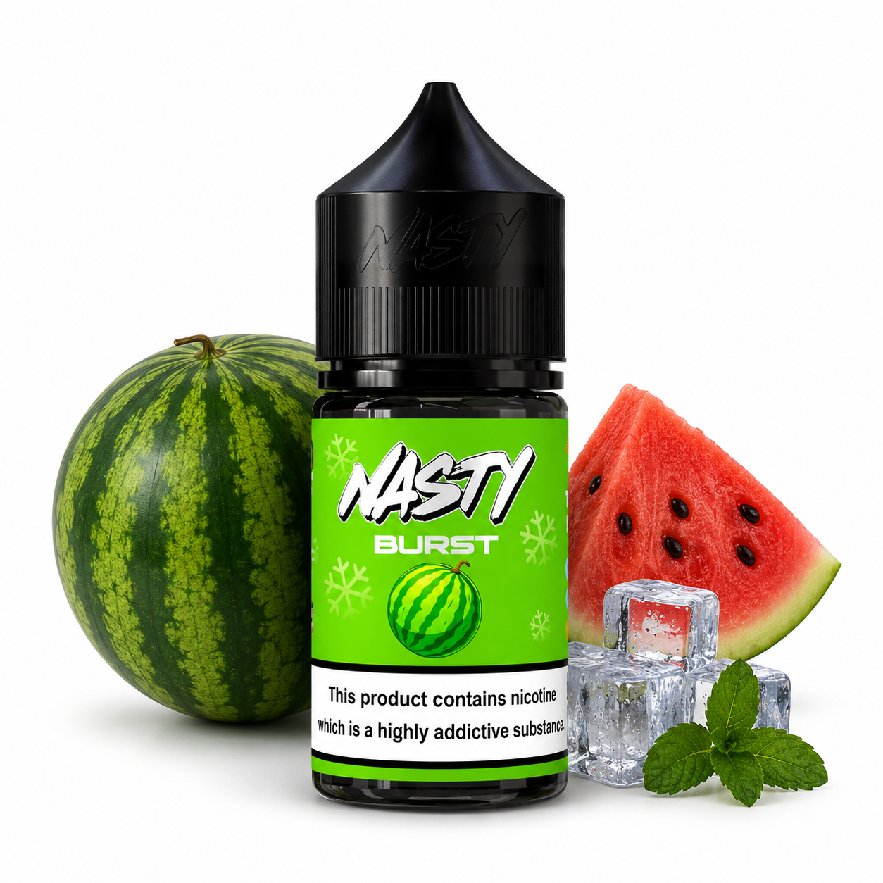 سالت نستی هندوانه یخ Nasty 30ml watermelon ice